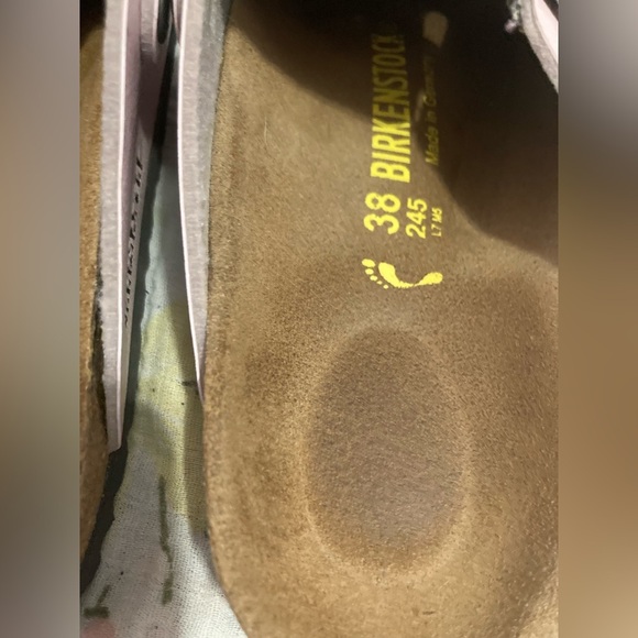 Birkenstock Boston Pearl Pink Clogs Narrow Women’s Size EU 38 US 7/7.5 - Picture 5 of 7